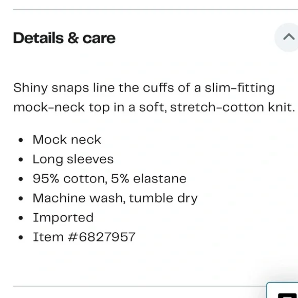 New We the Free Freya Mock Neck Thermal Top in Red - Picture 5 of 6